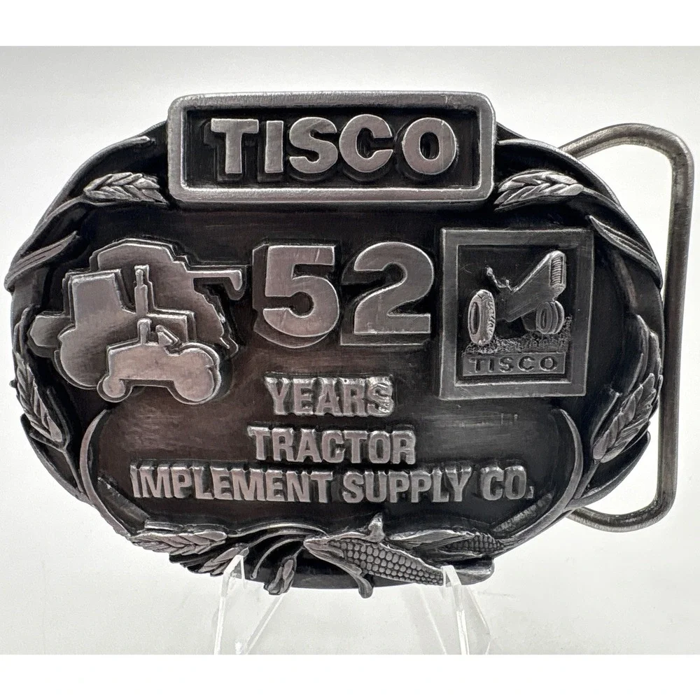 Siskiyou Tisco Belt Buckle Co. Series 1 1987 Limited Edition Pewter SE755